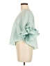 Akira Green 3/4 Sleeve Blouse Size M - photo 5