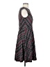 Wisp Argyle Gray Casual Dress Size 4 - photo 4