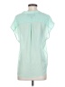 Rory Beca 100% Polyester Teal Short Sleeve Blouse Size S - photo 2