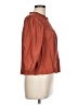Roolee 100% Rayon Brown 3/4 Sleeve Blouse Size L - photo 4