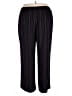 Bar III Stripes Purple Casual Pants Size 18W - photo 2