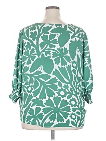 Hope & Harlow 3/4 Sleeve Blouse (view 2)