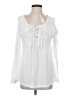 Unbranded White Long Sleeve Blouse Size S - photo 1