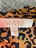 WAYF 100% Polyester Animal Print Gold Long Sleeve Blouse Size 8 - photo 7
