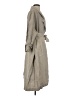 BB Dakota 100% Linen Gray Trenchcoat Size 1 - photo 4