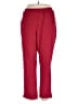 Catherines Solid Red Casual Pants Size 2X - photo 1