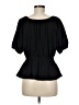 Nine West Black Short Sleeve Blouse Size M - photo 2