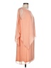 Ignite Evenings 100% Polyester Solid Orange Casual Dress Size 10 - photo 4