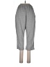 Only Necessities Solid Gray Casual Pants Size L - photo 2