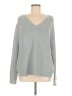 Garnet Hill 100% Cashmere Gray Cashmere Pullover Sweater Size M - photo 1
