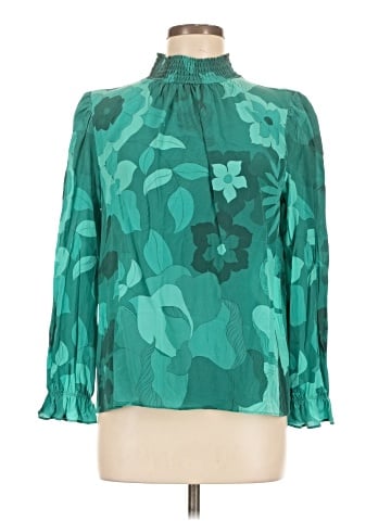 Tucker 3/4 Sleeve Blouse (view 1)