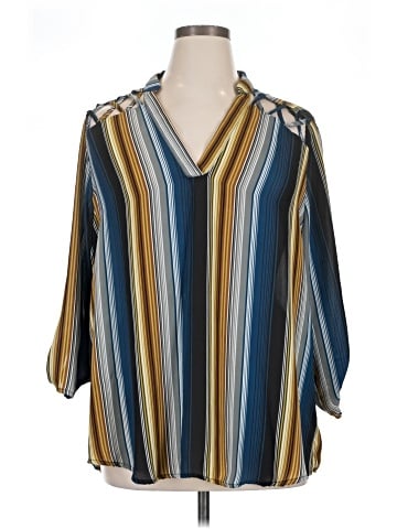 Cure 3/4 Sleeve Blouse (view 1)
