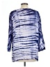 Casual Studio 100% Rayon Blue 3/4 Sleeve Blouse Size L - photo 2