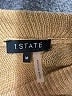 1.State Solid Tan Pullover Sweater Size M - photo 7