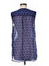 Matty M 100% Polyester Blue Sleeveless Blouse Size M - photo 2