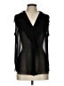 Ellen Tracy Black Sleeveless Blouse Size L - photo 1