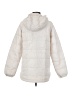 Gap 100% Recycled Polyester Solid Ivory Snow Jacket Size XS - photo 2