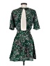Topshop 100% Polyester Animal Print Green Cocktail Dress Size 4 - photo 2