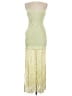 Gold Hawk Green Cocktail Dress One size - photo 1