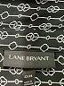 Lane Bryant Print Black 3/4 Sleeve Button-Down Shirt Size 22 - 24 Plus - photo 7