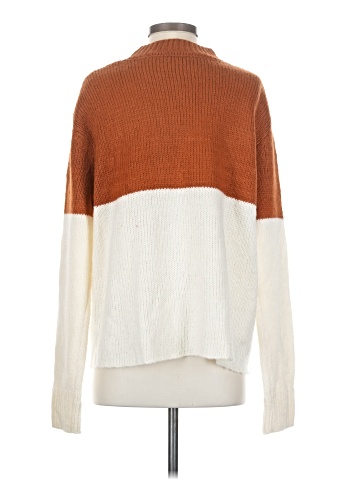 Peace Love World Turtleneck Sweater (view 2)
