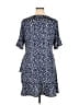 NY Collection Polka Dots Blue Casual Dress Size 1X - photo 2