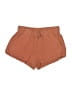 YFB 100% Cotton Solid Brown Shorts Size S - photo 1
