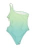 Shein Green Bodysuit Size L - photo 2