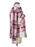 Miss Sparkling 100% Polyester Plaid Pink Jacket Size M - photo 4