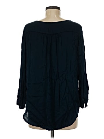 Velvet 3/4 Sleeve Blouse (view 2)