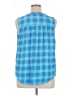 Indigo 100% Rayon Blue Sleeveless Button-Down Shirt Size 1X - photo 2