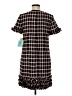 CeCe Houndstooth Black Casual Dress Size 6 - photo 2
