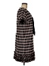 CeCe Houndstooth Black Casual Dress Size 6 - photo 4