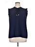 MICHAEL Michael Kors Blue Sleeveless Blouse Size XL - photo 1