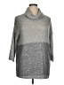 Belldini Metallic Silver Turtleneck Sweater Size XL - photo 1