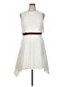 Julia Jordan Solid White Ivory Casual Dress Size 14 - photo 1