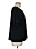 INC International Concepts Black Short Sleeve Top Size L - photo 4