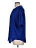 Chico's 100% Polyester Blue Short Sleeve Blouse Size Med (1) - photo 5