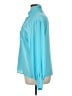 Worthington 100% Polyester Color Block Teal Long Sleeve Blouse Size XL - photo 5