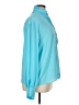 Worthington 100% Polyester Color Block Teal Long Sleeve Blouse Size XL - photo 4