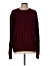 Nautica Solid Burgundy Pullover Sweater Size L - photo 1