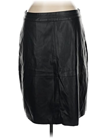 Universal Standard Faux Leather Skirt (view 1)