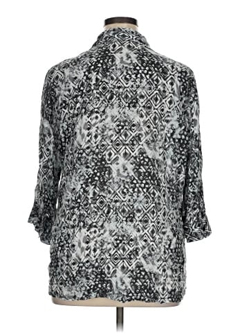 Gloria Vanderbilt 3/4 Sleeve Blouse (view 2)