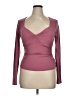 Blink Burgundy Long Sleeve Top Size XL - photo 1
