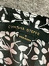 Cynthia Steffe 100% Polyester Animal Print Black Short Sleeve Blouse Size S - photo 7