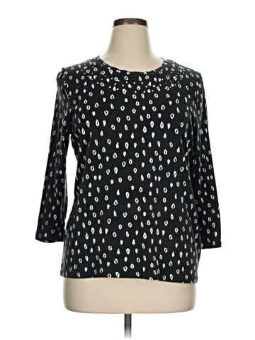 Rafaella 3/4 Sleeve Top (view 1)