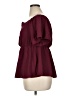 Scomchic 100% Polyester Burgundy Short Sleeve Blouse Size 1X - photo 5