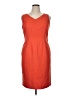 Jones Studio 100% Polyester Orange Cocktail Dress Size 14 - photo 1