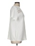 Assorted Brands 100% Polyester Ivory White Short Sleeve Blouse Size M - photo 4