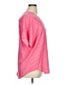 Michelle McDowell 100% Polyester Hearts Pink Short Sleeve Blouse Size XL - photo 4